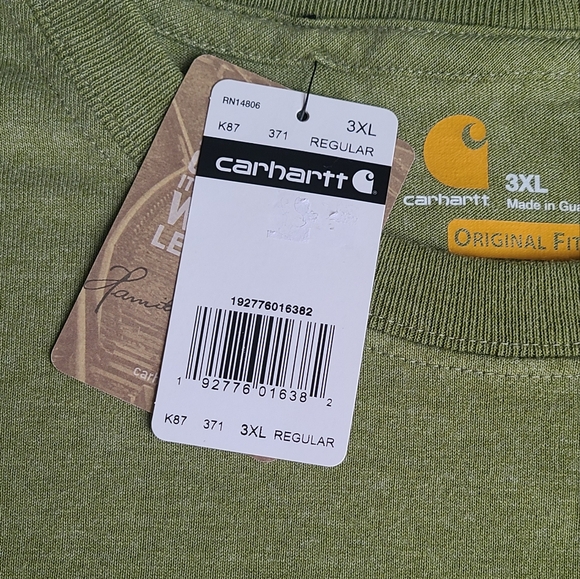 NWT Carhartt Regular Fit Shirt - Picture 2 of 3